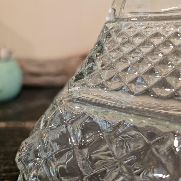 Anchor Hawking Mid Century Crystal Captains's Decanter 12" Tall - Picture 5 of 7